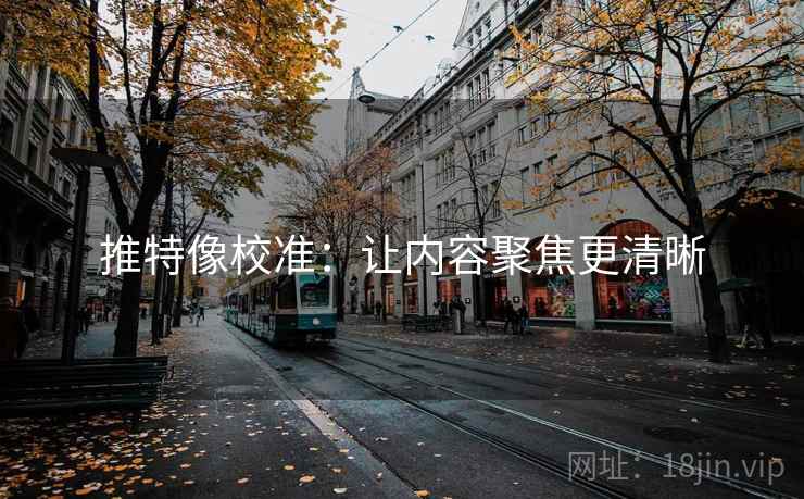 推特像校准：让内容聚焦更清晰