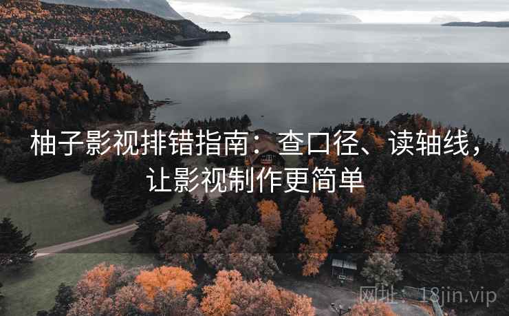 柚子影视排错指南:查口径、读轴线,让影视制作更简单 柚子影视排错指南:查口径、读轴线,让影视制作更简单